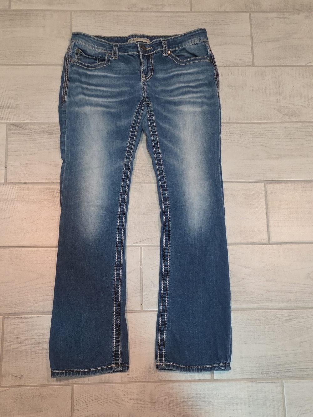 BKE Denim Sabrina Bootcut Women's Size 30L Medium Wash Stretch